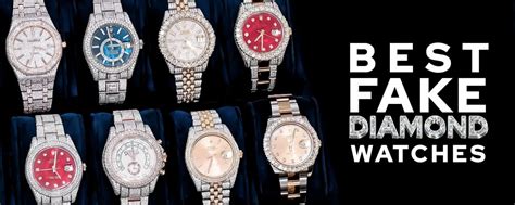 big fake diamond watches|fake diamond watches for men.